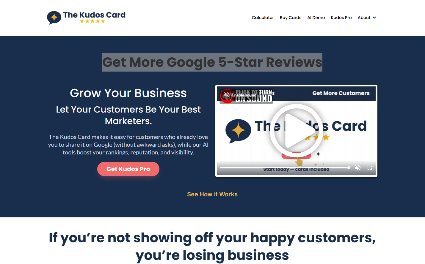 The Kudos Card